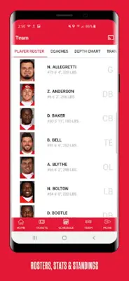 Chiefs android App screenshot 3